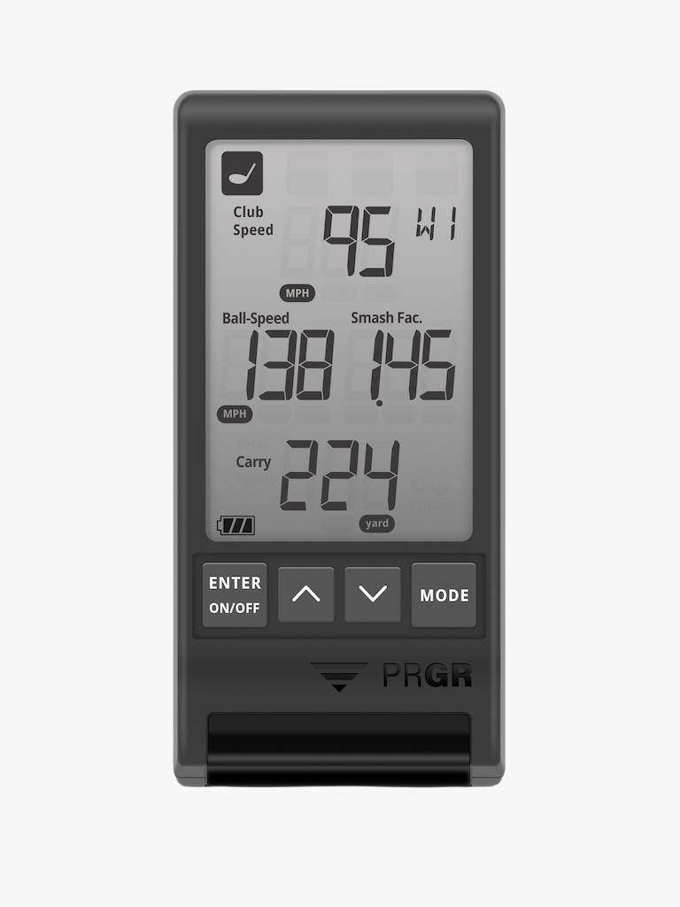 PRGR Portable Launch Monitor HS-130A (Wide Screen Edition) - 9/10 Condition