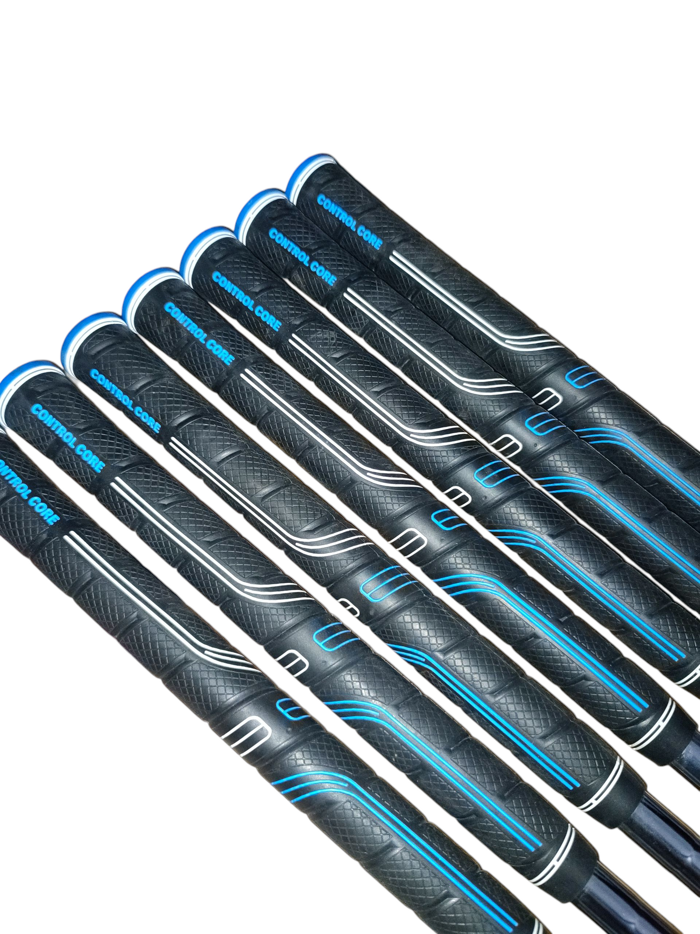 Dynamic Gold shafts, 105 S300, set of 7 shafts, 4-p. Cp2 Warp Midsize grip, Pre-Owned.
