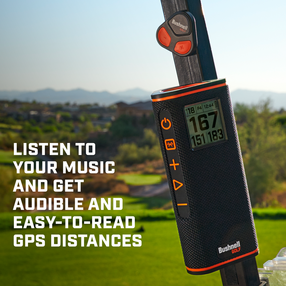 Bushnell Wingman View Golf GPS Bluetooth Speaker - 10/10 Condition