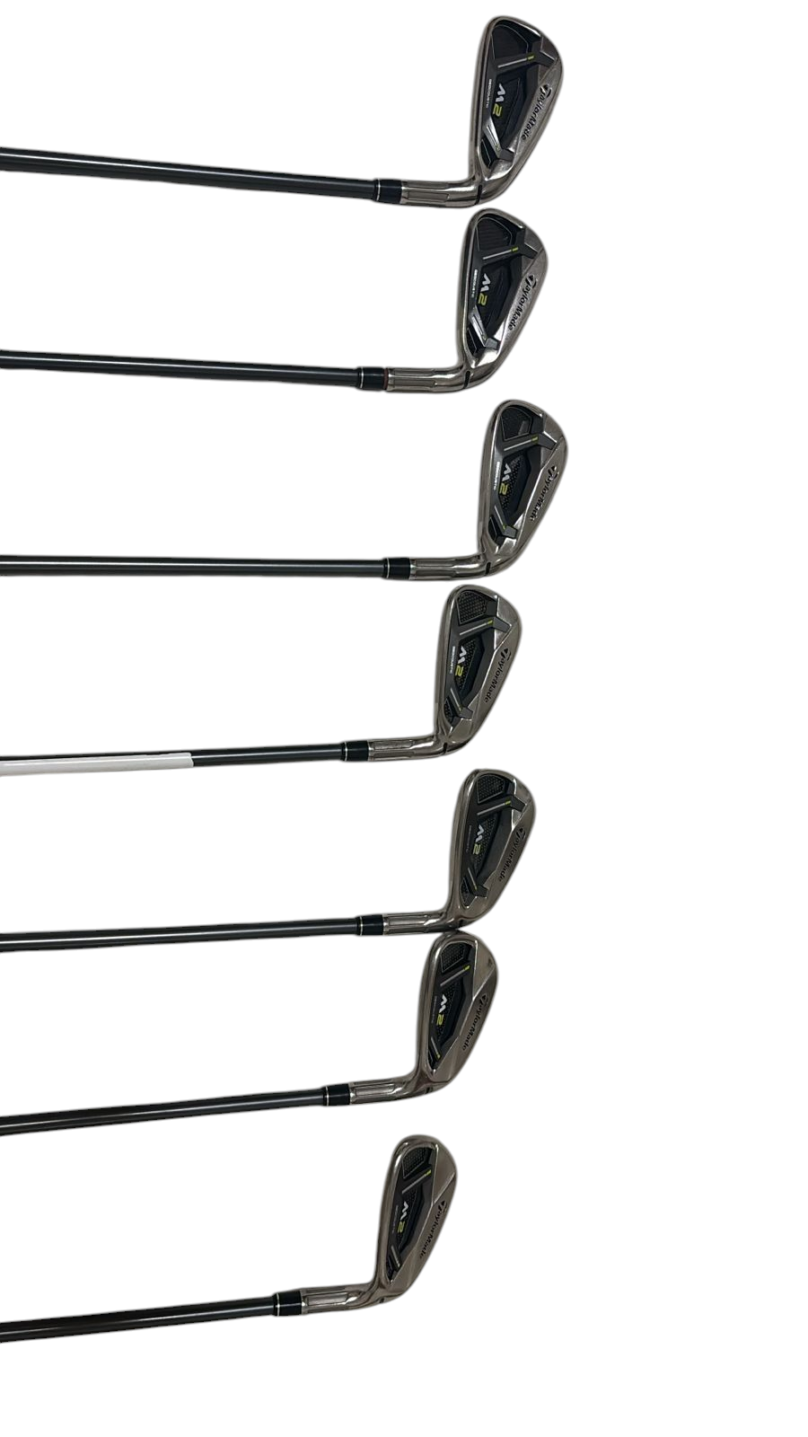 Taylormade M2 Men golf iron set. Regular Graphite shaft. Pre-Owned.