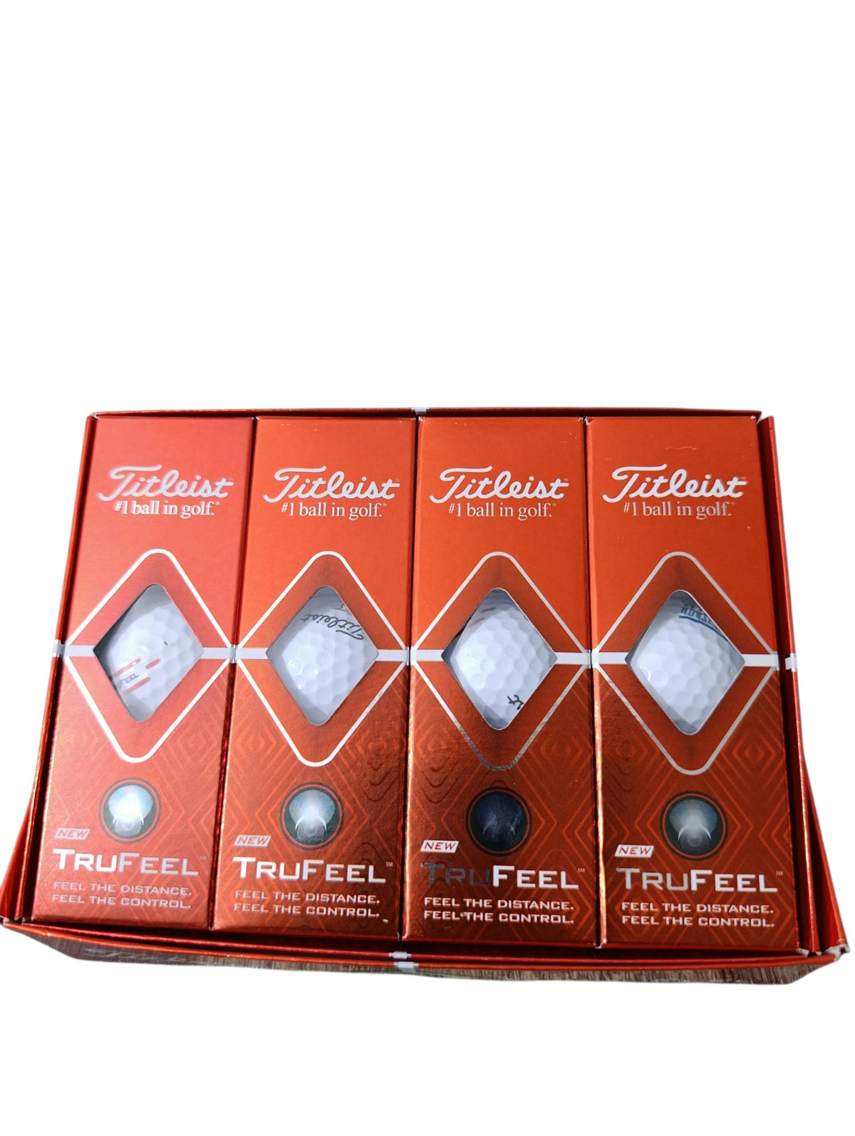 Titleist TruFeel Golf Balls (White) 1 Sleeve (3 Balls) - 10/10 Condition