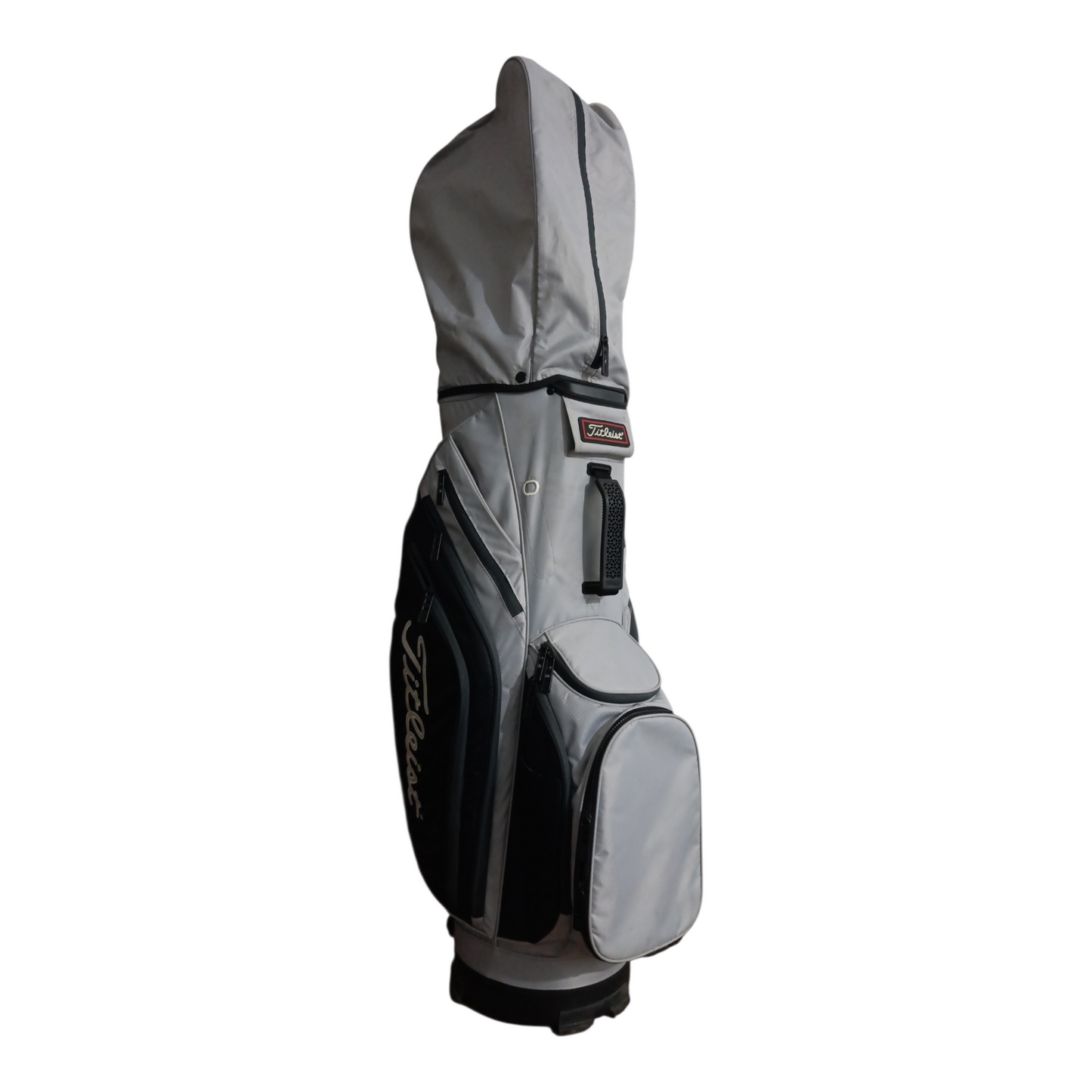 Titleist Lightweight 14-Way Cart Bag (Grey/Black/White), 9.5/10 condition.
