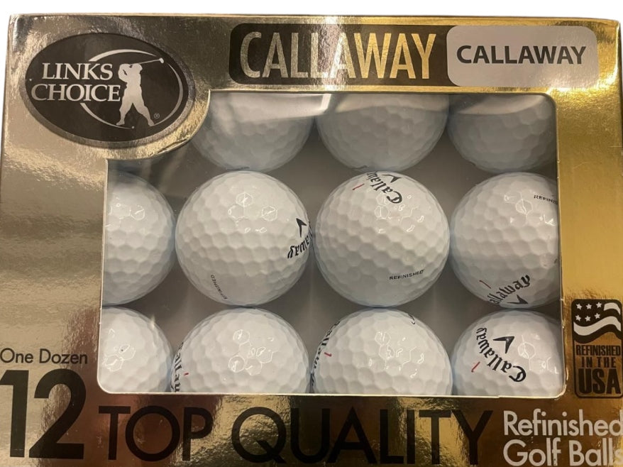 Refurbished Callaway - Taylormade Golf Balls.
