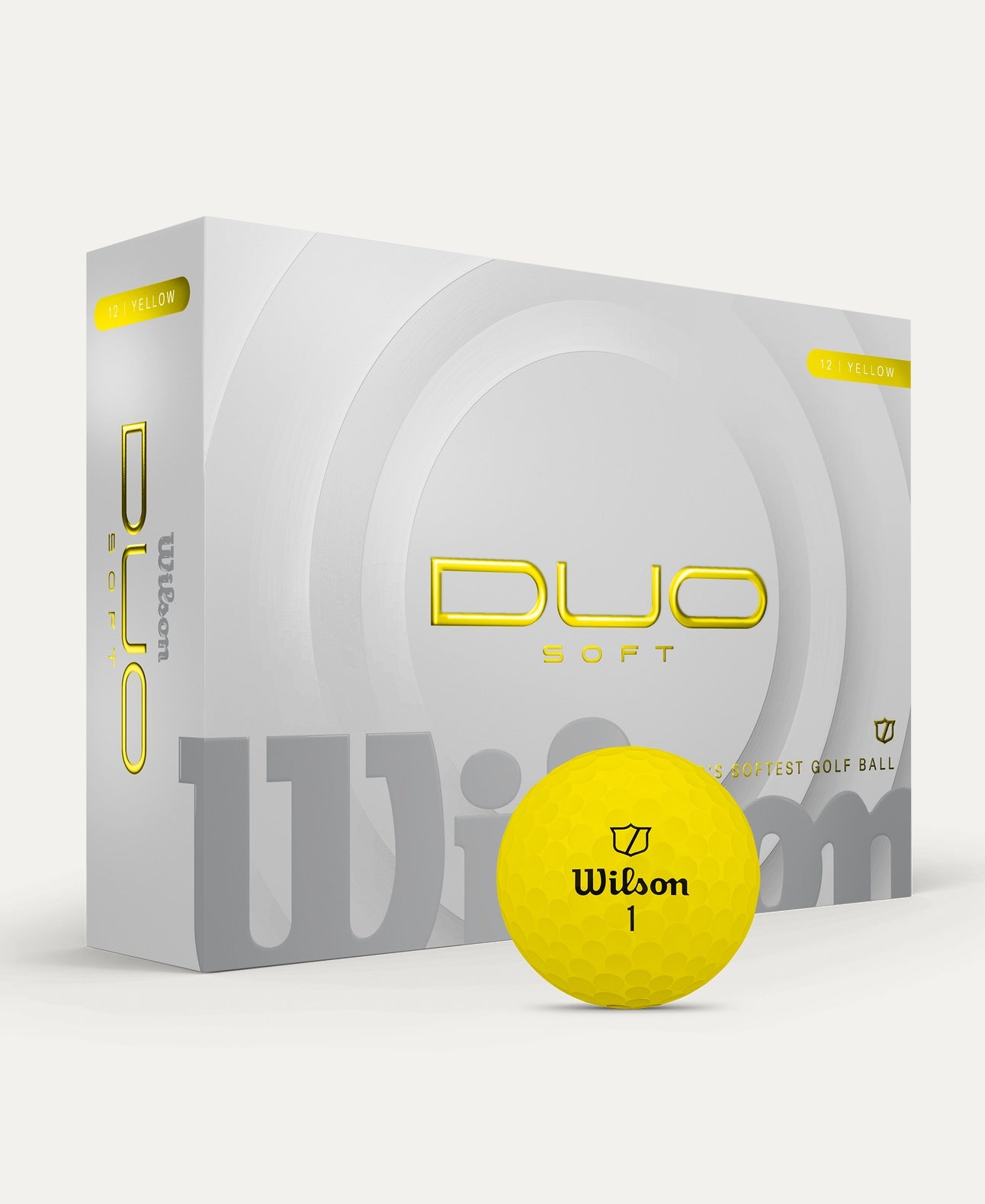 New Duo Soft Golf Balls. Assorted Colours.