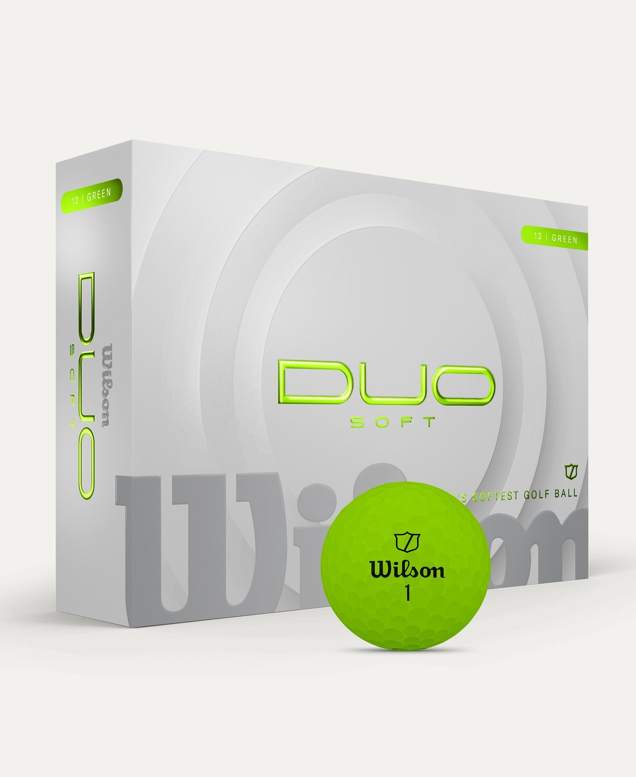 New Duo Soft Golf Balls. Assorted Colours.