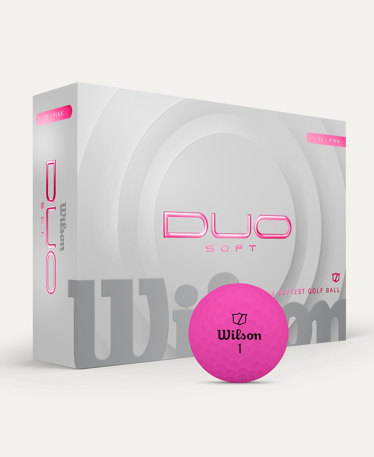 New Duo Soft Golf Balls. Assorted Colours.
