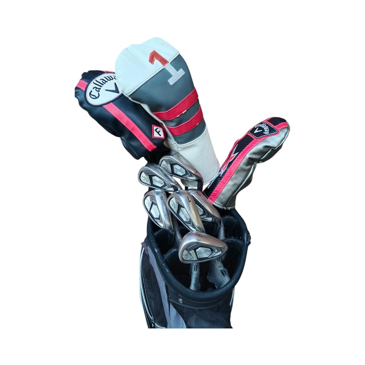 Callaway Rogue Men golf set, steel shaft, Pre-Owned.