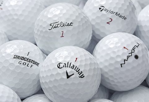 Selected Branded Used Golf Balls