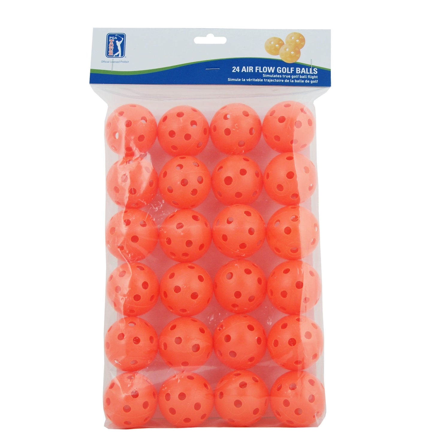 PGA Tour 24PK Air Flow Golf Ball.