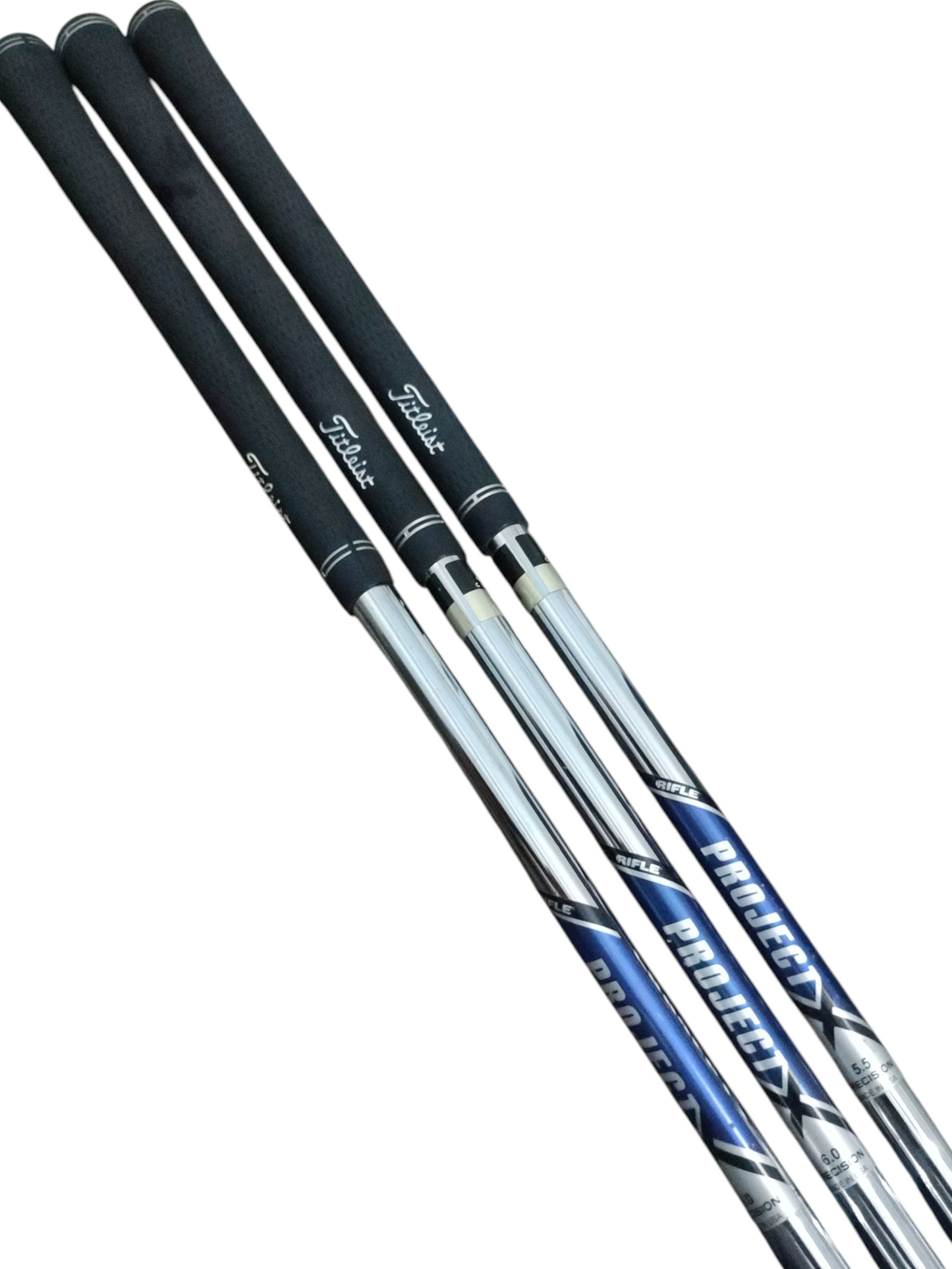 Project X Rifle Steel Iron Shafts 120G with Titleist grips. Brand New