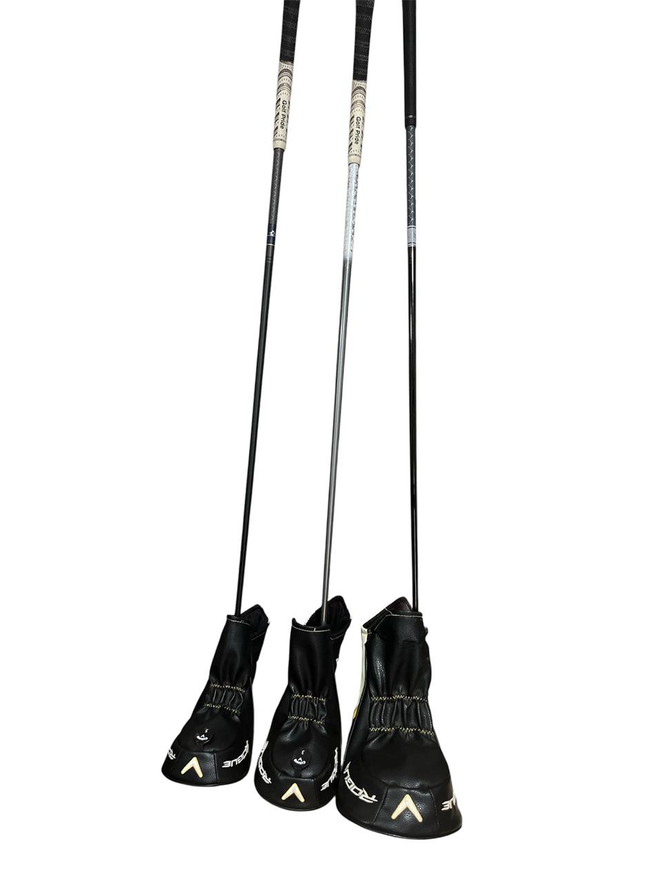 Callaway ROGUE st wood set. Flex stiff. Pre-Owned.