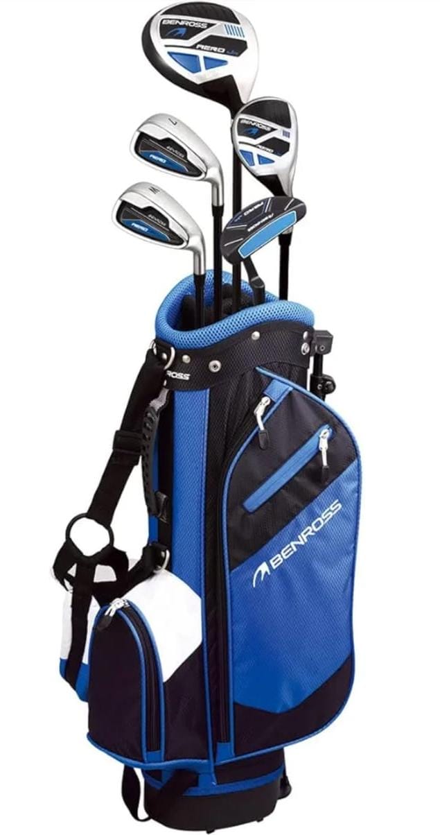 Benross Aero Blue 55-61" Junior Package Set, 8-12 years old, Brand New.