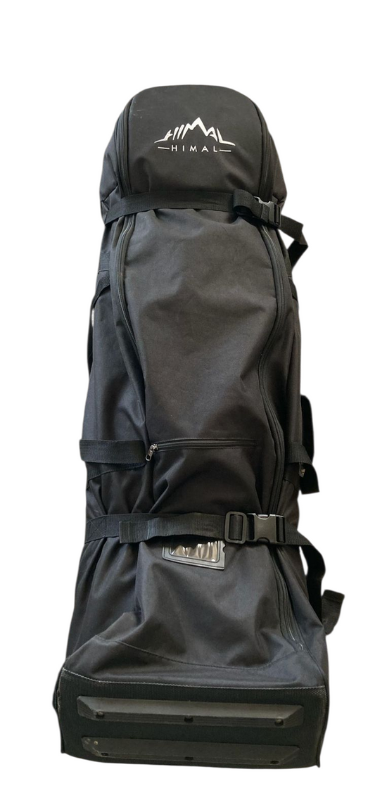 Himal Outdoors Heavy Duty Golf Travel Bag - Padded Soft-Sided Case with Wheels, 7/10 condition