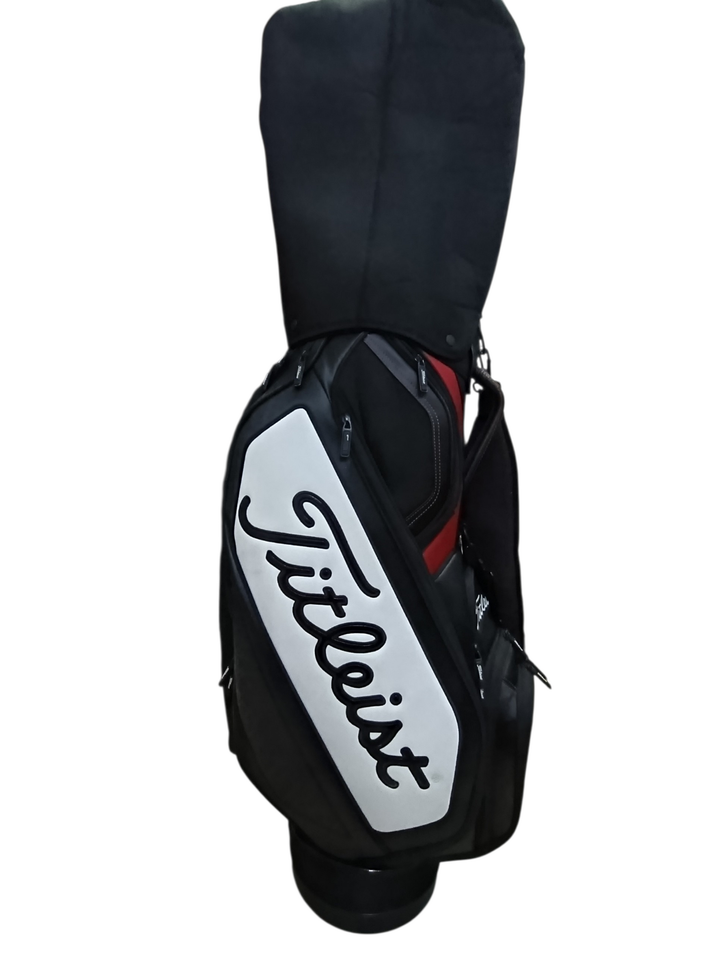 Titleist Jet Black Midsize Staff Bag (6-Way Top) - 9 /10 Condition