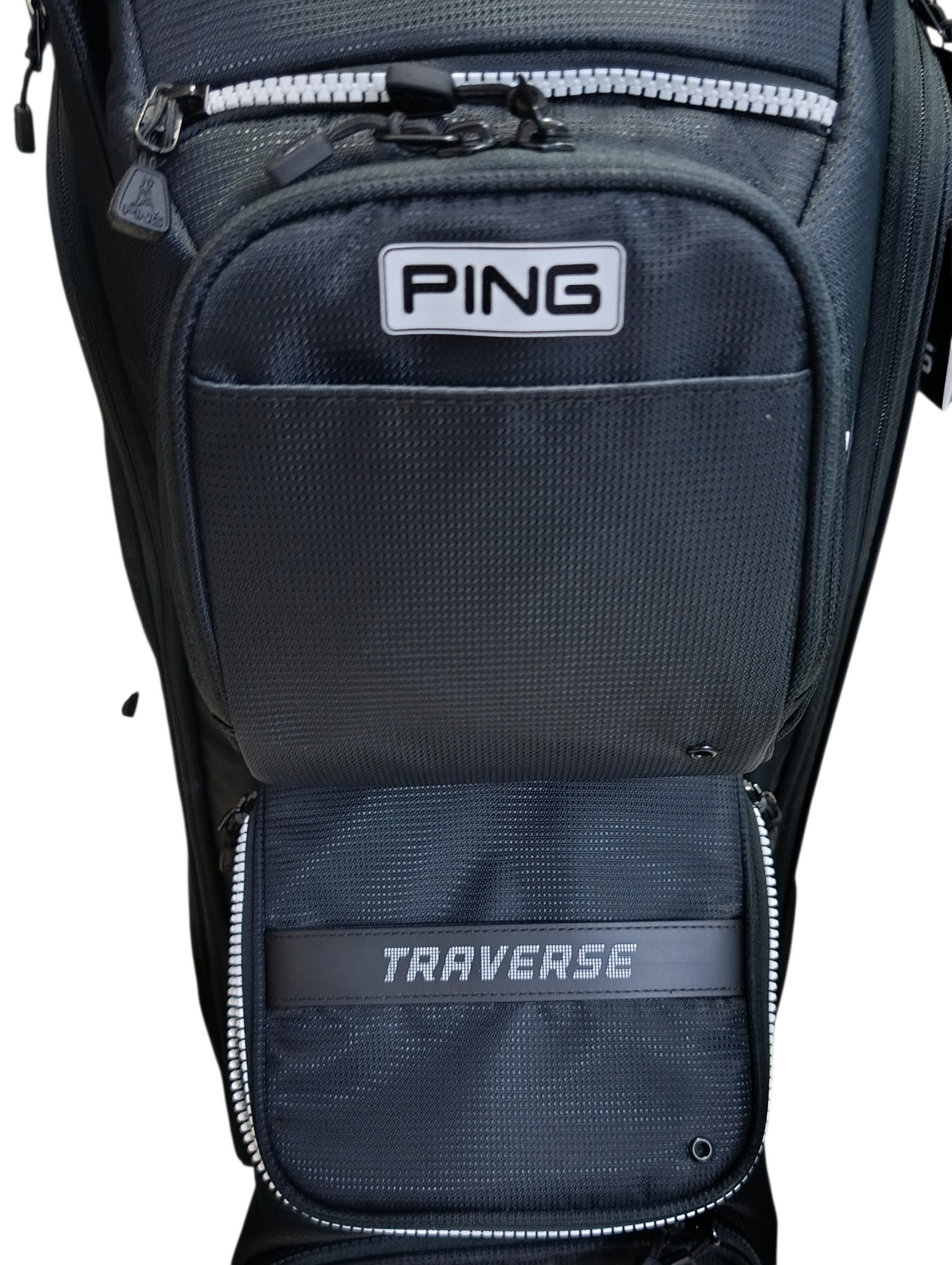 PING Traverse Cart Bag 2026 Black/White (Move United Warfighters Edition) - 10/10 Condition