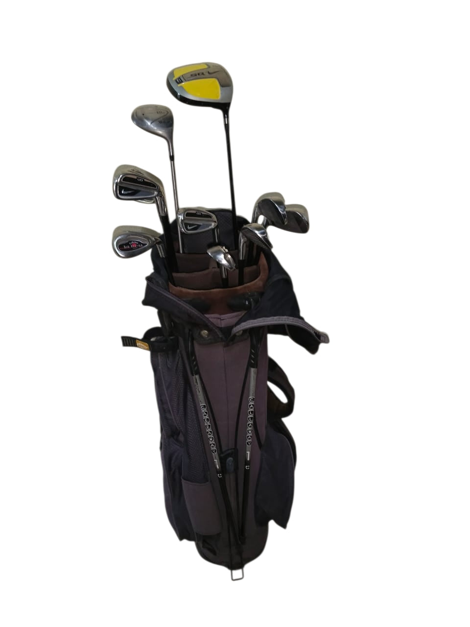 Nike SQ & Ignite Mixed Complete Golf Set with Callaway Stand Bag - 8/10 Condition