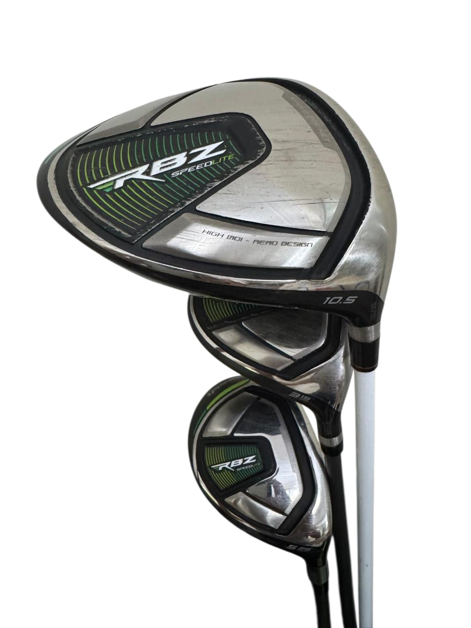 TaylorMade RBZ SpeedLite 10-Piece Golf Set with Cart Bag - 7.5 /10 Condition