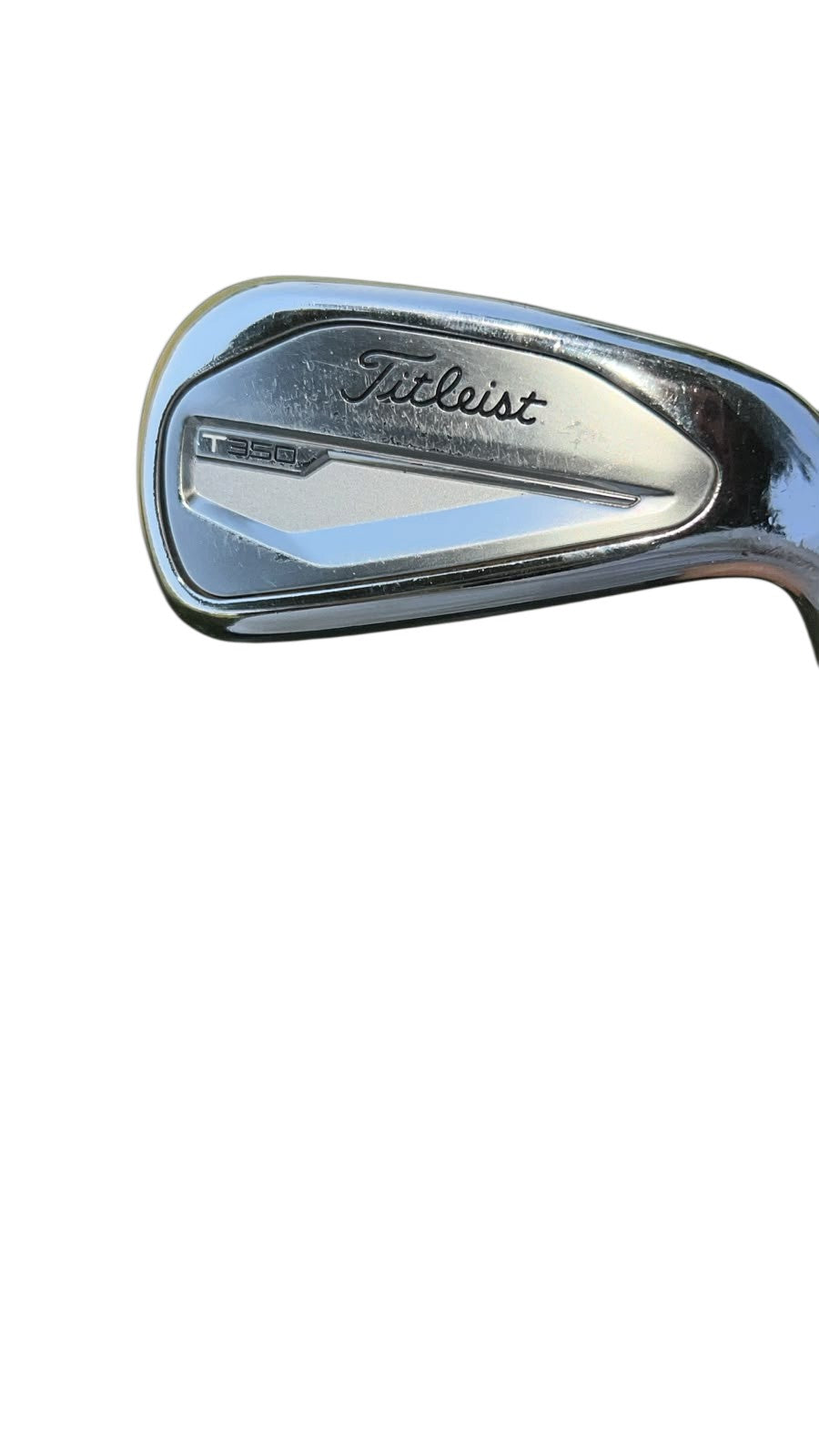 Titleist T350 Iron Set 5-PW + 48° Wedge (7 Clubs) True Temper AMT Black S300 Stiff Steel - 8.5/10 Condition