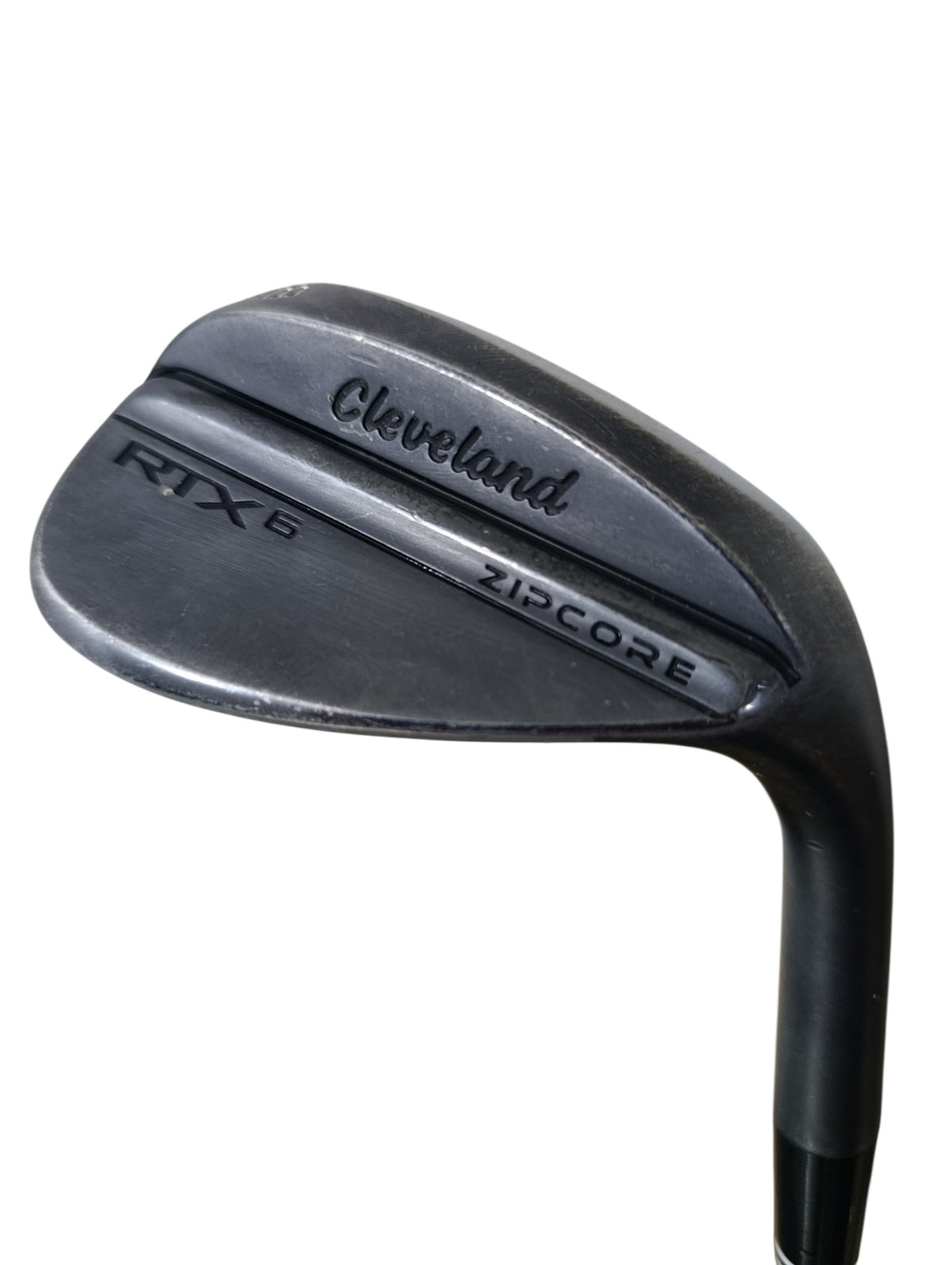 Cleveland RTX 6 ZipCore Black Satin Wedge 58°/10° Mid Bounce - 8.5/10 Condition