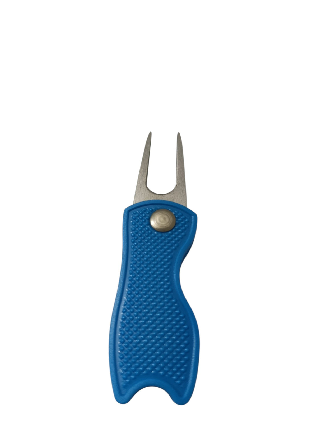 Golf Divot Repair Tool with Magnetic US Eagle Ball Marker (Royal Blue) - 10/10 Condition