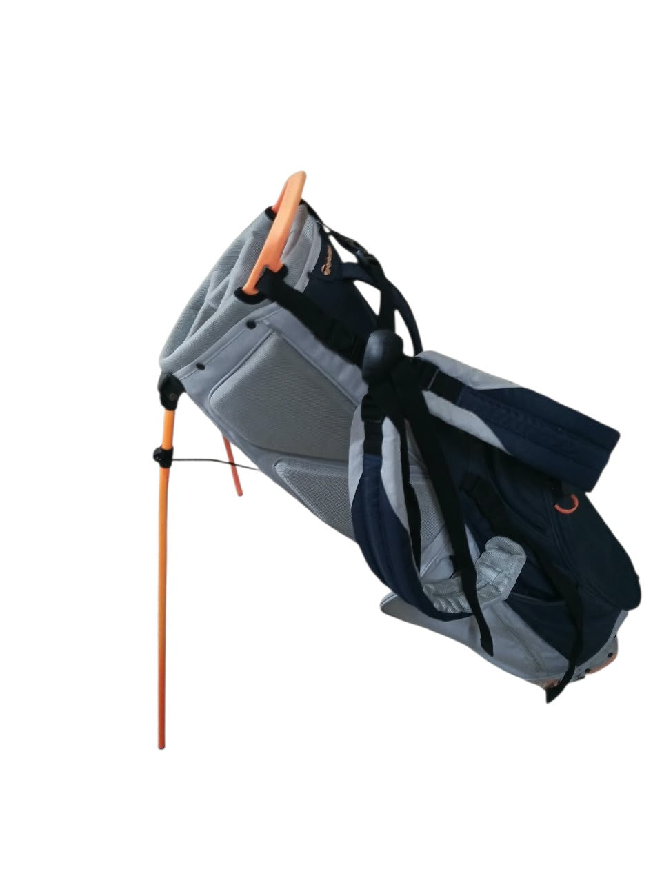TaylorMade FlexTech Stand Bag (Grey/Navy/Orange) - Brand New (Missing Rain Hood) [10/10 Condition]