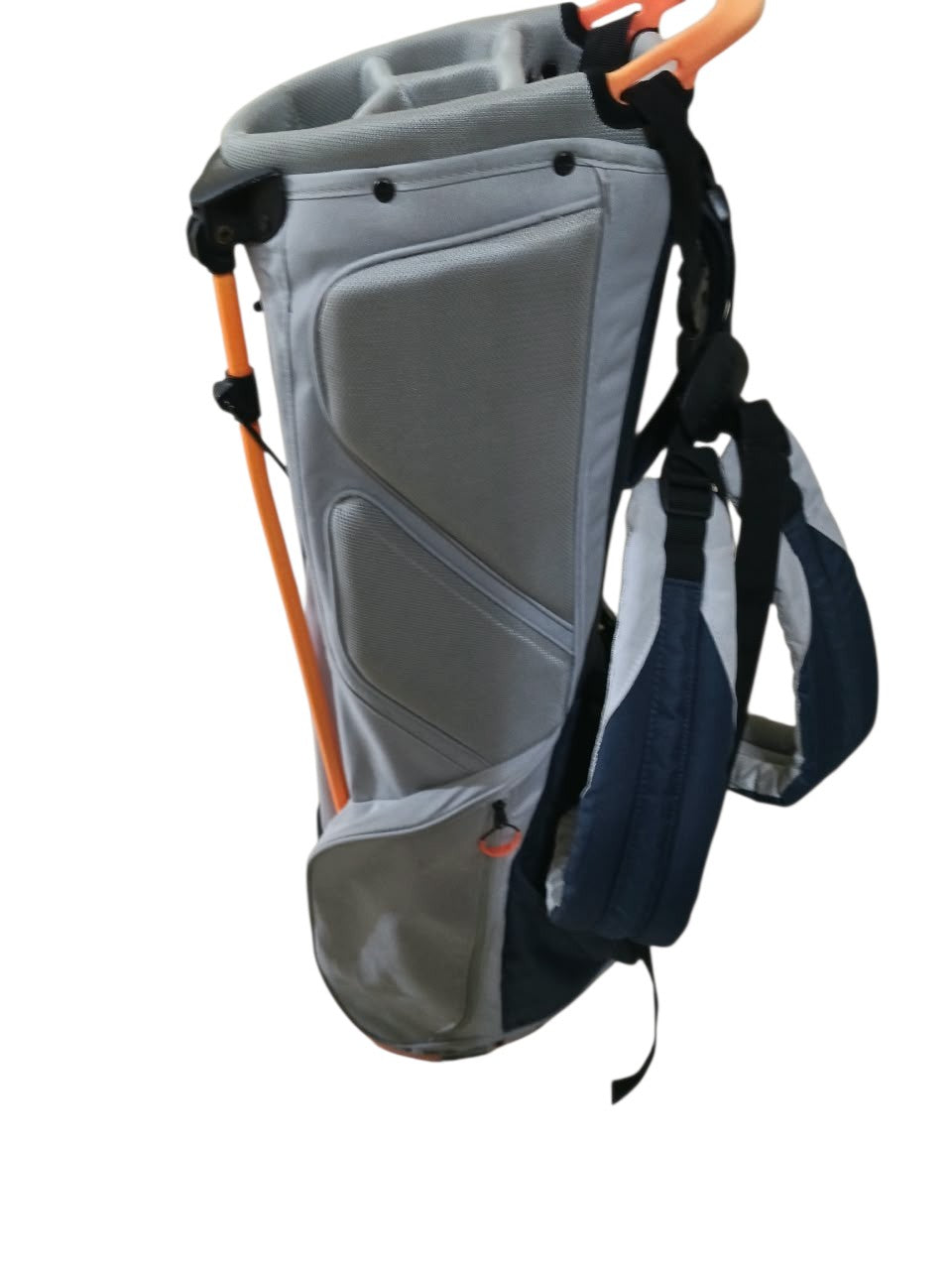 TaylorMade FlexTech Stand Bag (Grey/Navy/Orange) - Brand New (Missing Rain Hood) [10/10 Condition]