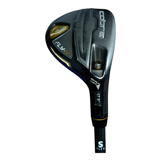 Cobra Fly-Z Blue Hybrid 2-3H (17.5°), Matrix VLCT Altus 75g Stiff Flex, Pre-owned