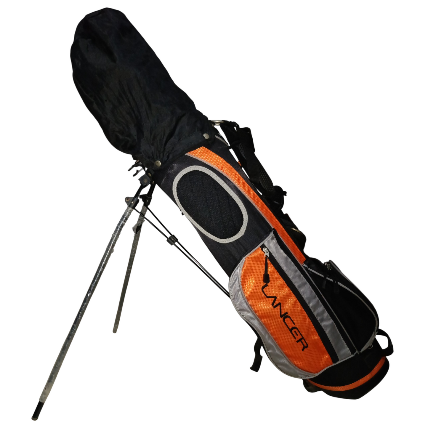 Intech Lancer Junior Golf Set with Stand Bag (Orange/Black), age 8-12, (7.5/10) condition