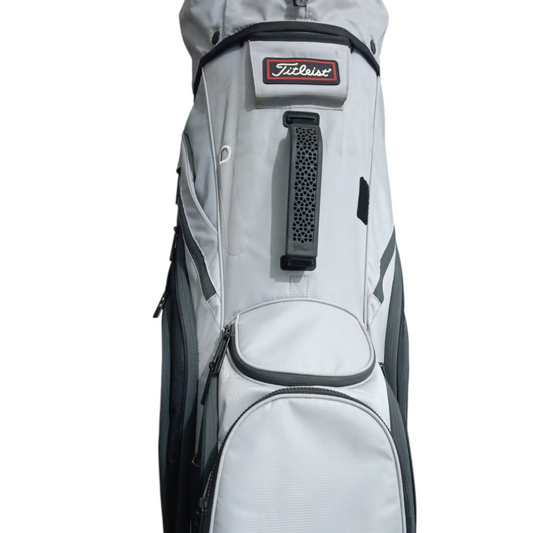 Titleist Lightweight 14-Way Cart Bag (Grey/Black/White), Brand New.