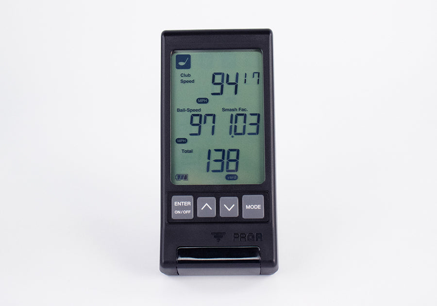PRGR Portable Launch Monitor HS-130A (Wide Screen Edition) - 9/10 Condition