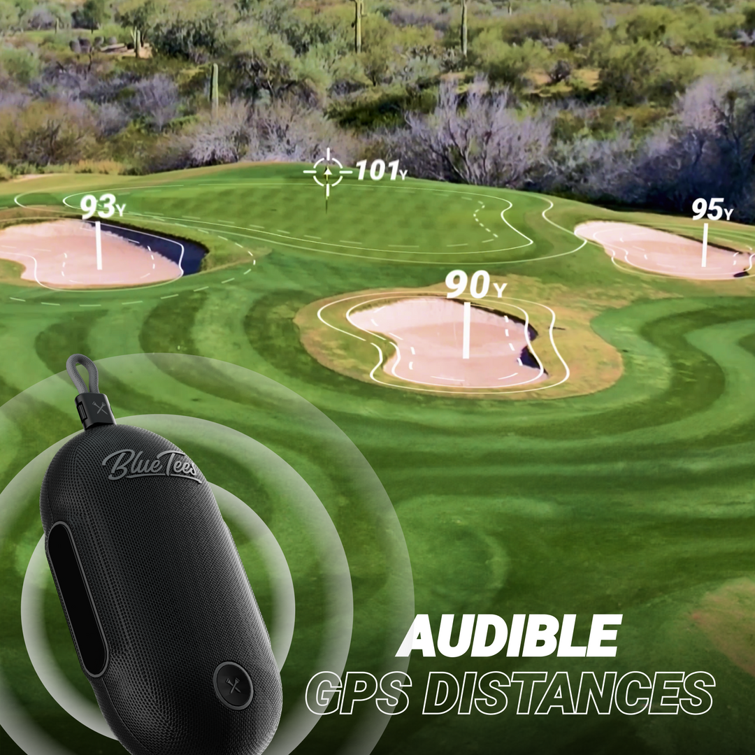 Blue Tees Golf Player GO Compact GPS Magnetic Golf Speaker – 10/10
