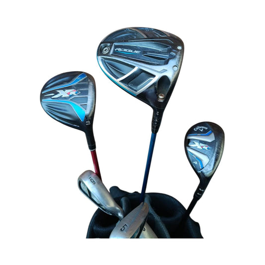 Callaway Rogue Men golf set, steel shaft, Pre-Owned.
