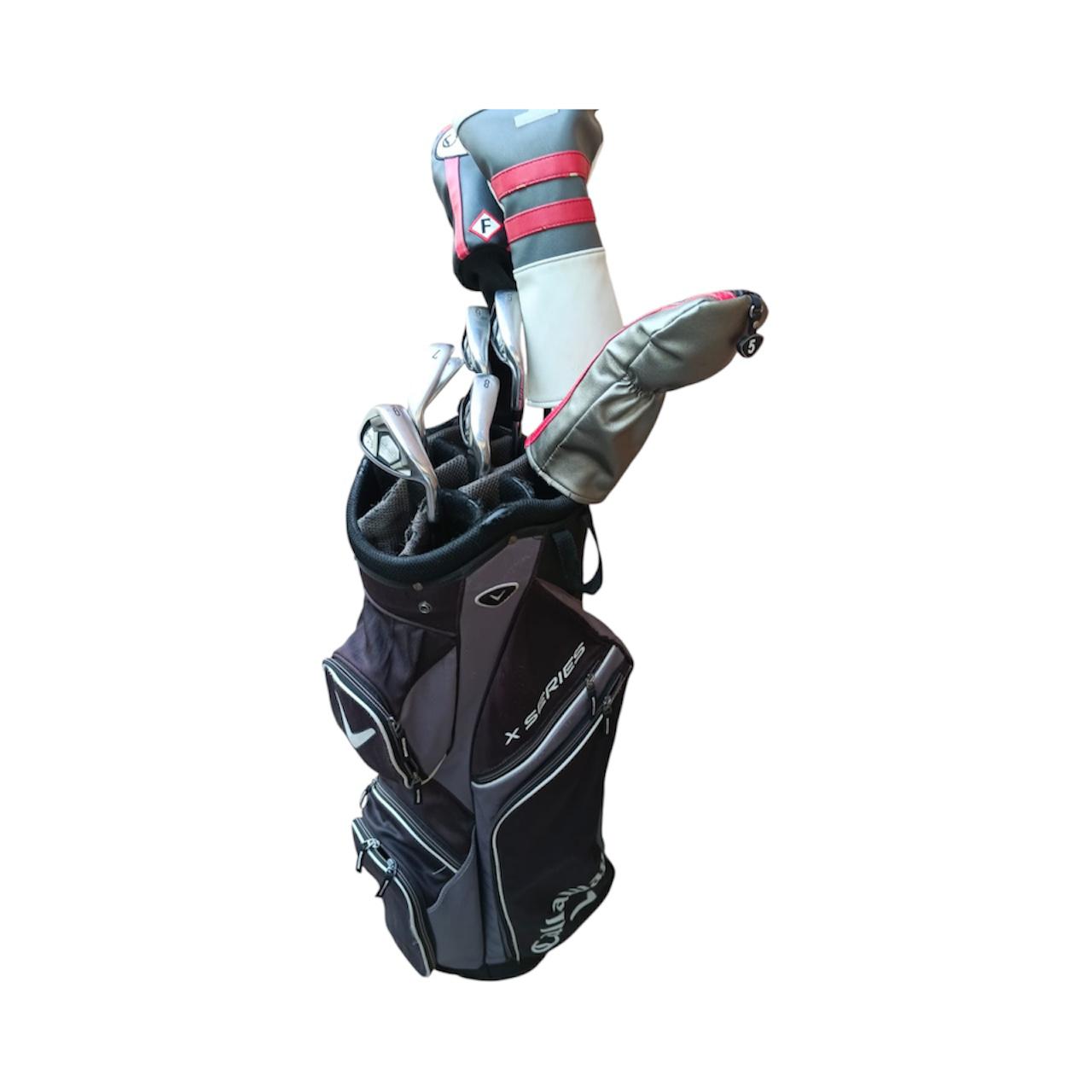 Callaway Rogue Men golf set, steel shaft, Pre-Owned.