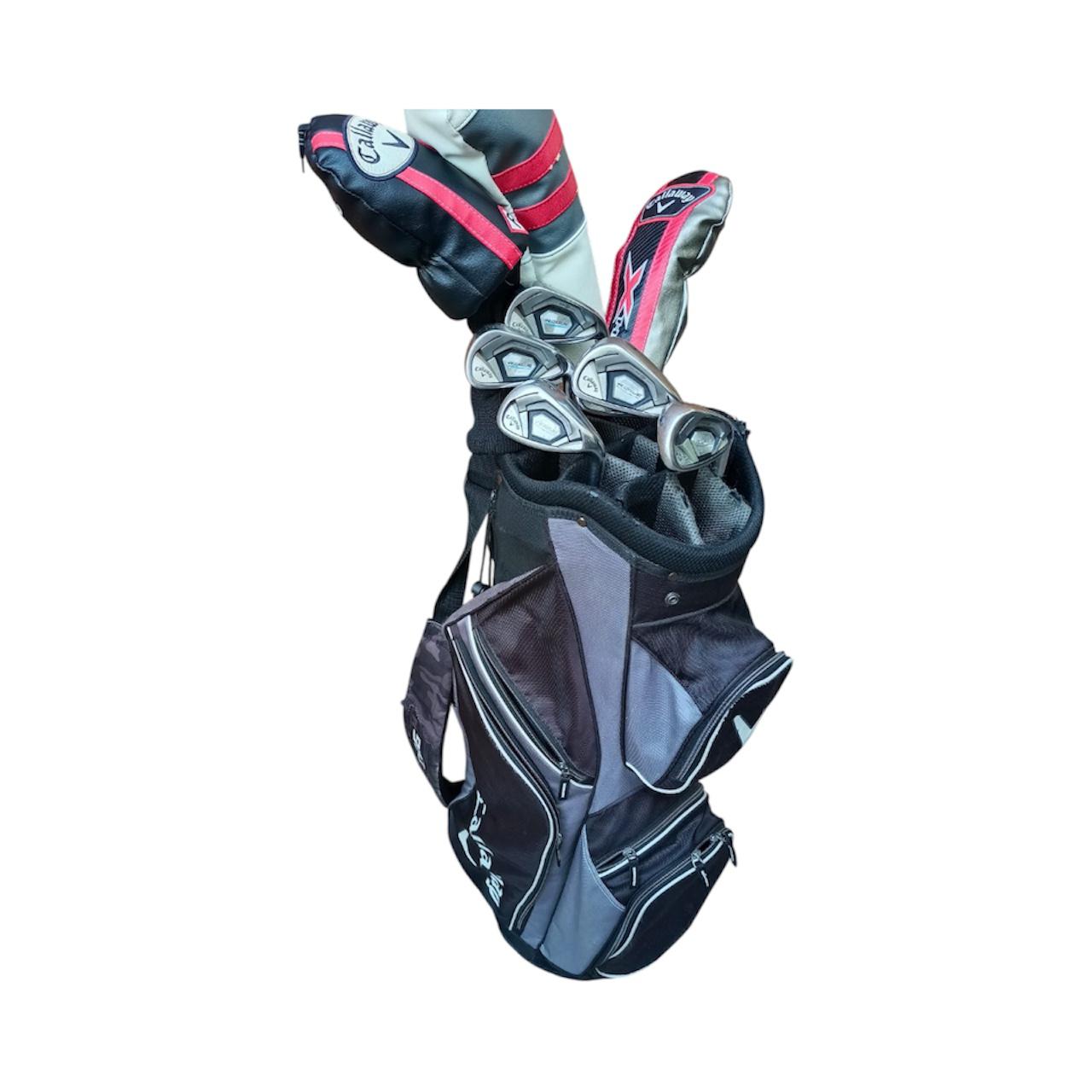 Callaway Rogue Men golf set, steel shaft, Pre-Owned.