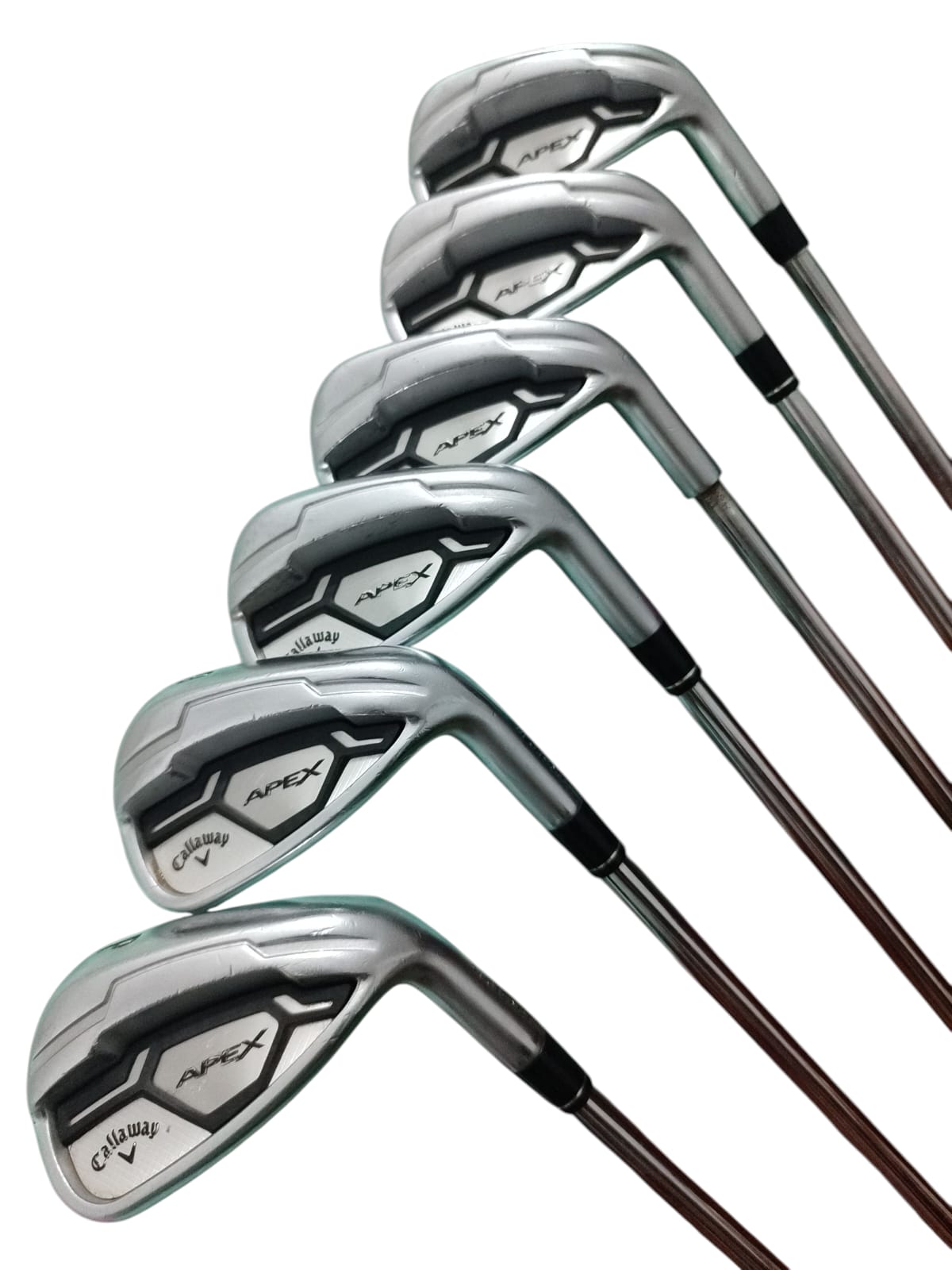 Callaway Apex CF16 Iron Set, Steel Regular 95G 5-PW, Pre-Owned