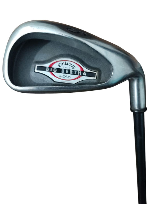 Callaway Big Bertha 5 Iron, RCH 75i Graphite Regular Shafts, Pre-Owned