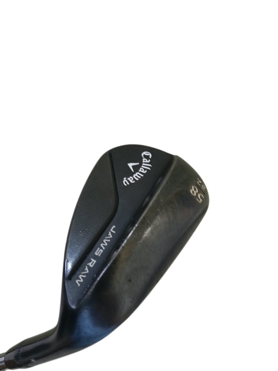 Callaway Jaws Raw Black Shadow 58° Lob Wedge (8° Bounce, Z-Grind) - 8.5/10 Condition