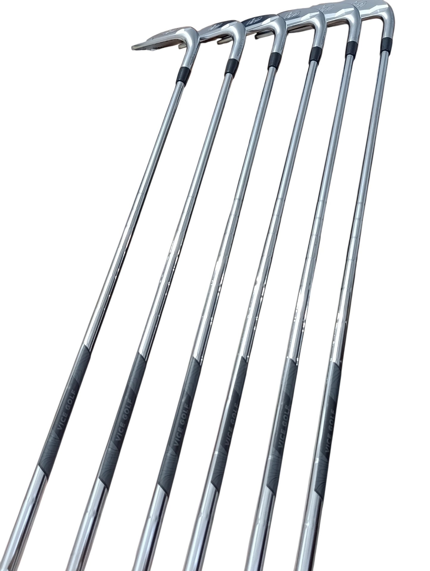 Vice Golf VGI01 Forged Chrome Iron Set (5-PW) KBS Tour 130 S - 10/10 Condition
