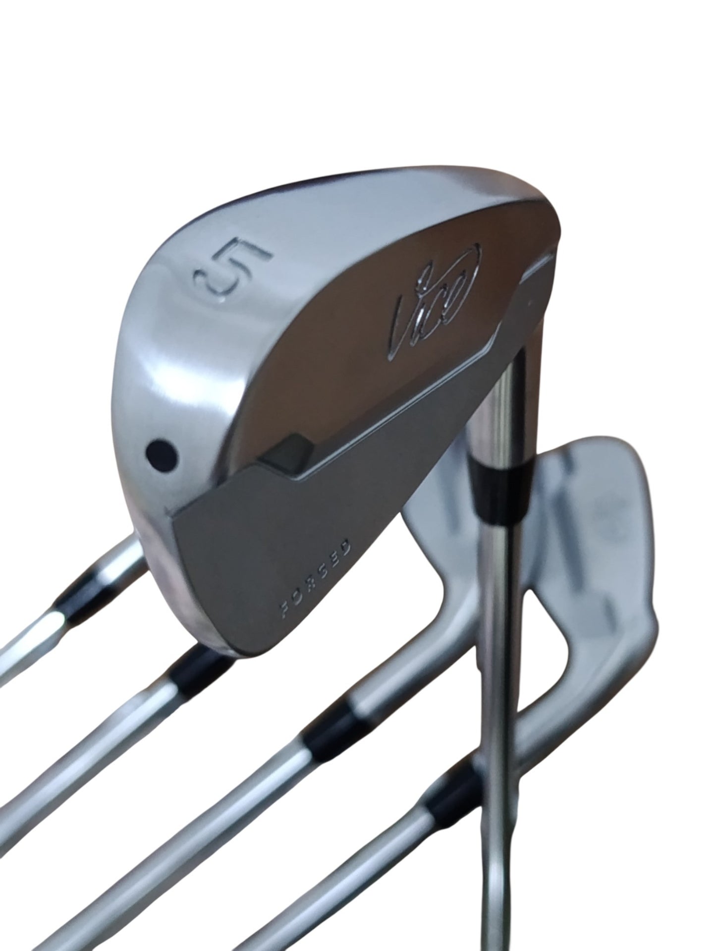 Vice Golf VGI01 Forged Chrome Iron Set (5-PW) KBS Tour 130 S - 10/10 Condition