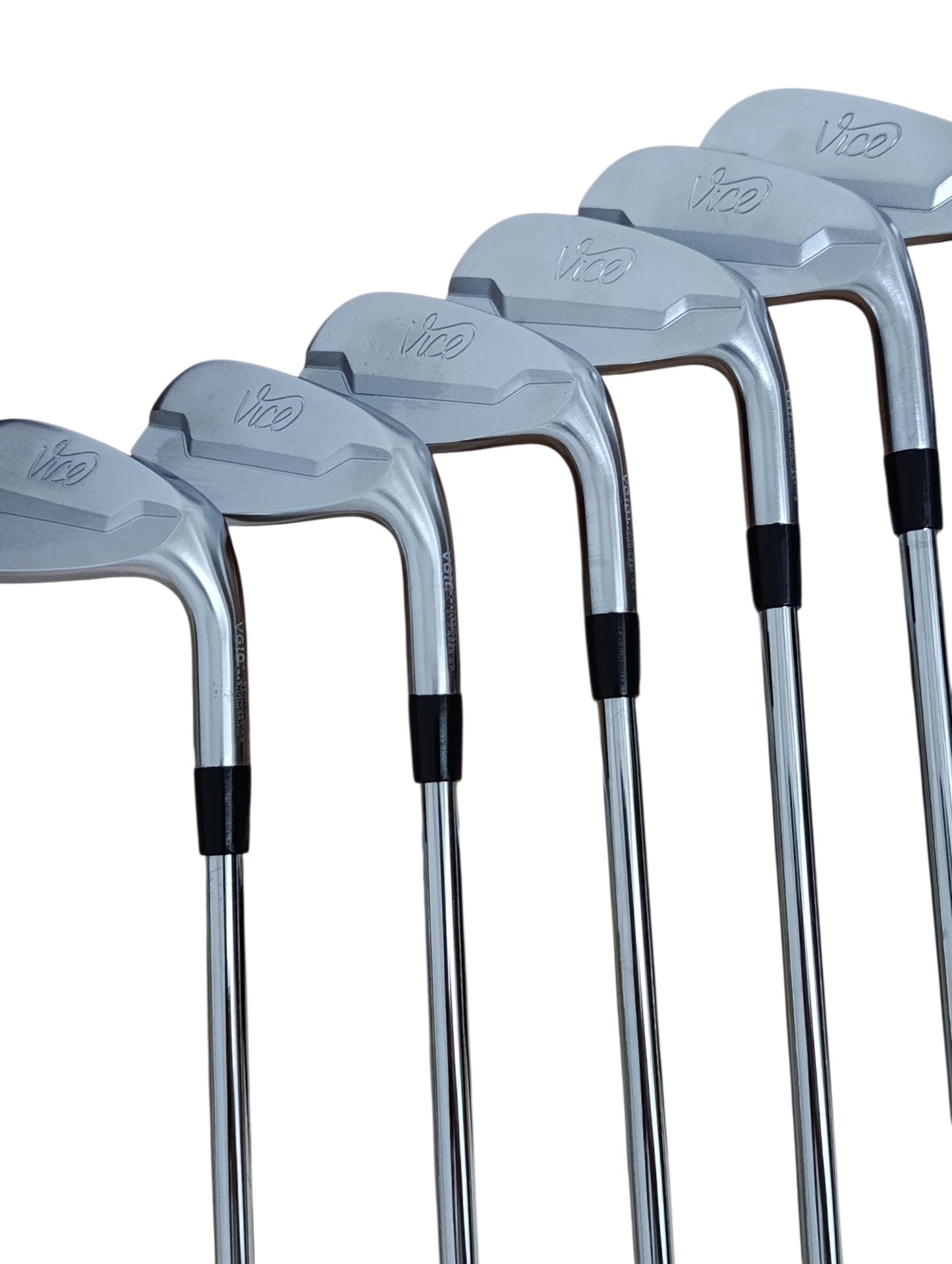 Vice Golf VGI01 Forged Chrome Iron Set (5-PW) KBS Tour 130 S - 10/10 Condition