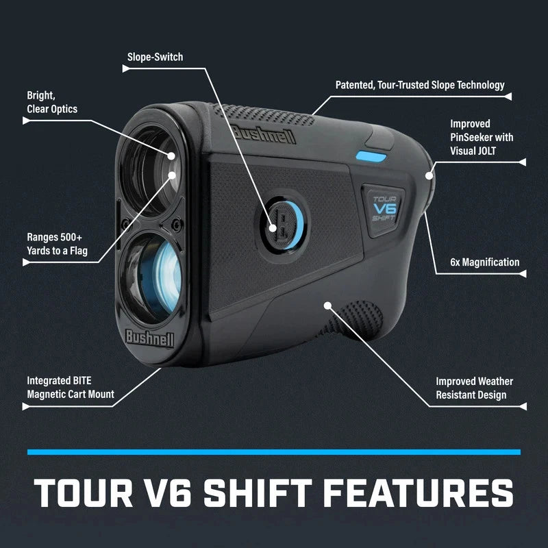 Bushnell V6 shift Range finder 10 /10 condition